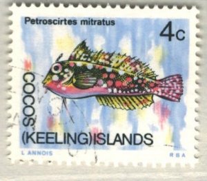 Cocos Islands Sc#11 Used