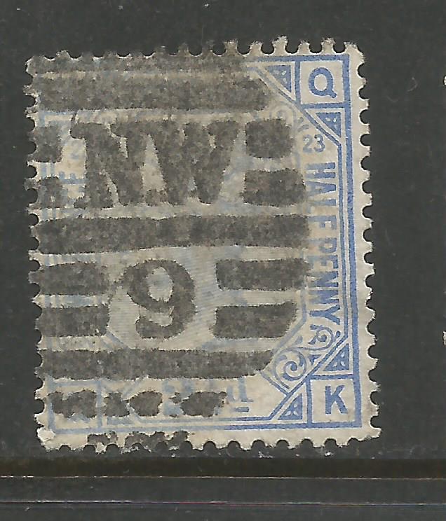 GREAT BRITAIN 82 VFU PLATE 23 K752-1