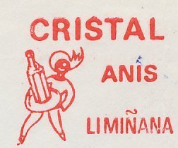 Meter cut France 1964 Aperitif - Liqueur - Cristal Anis