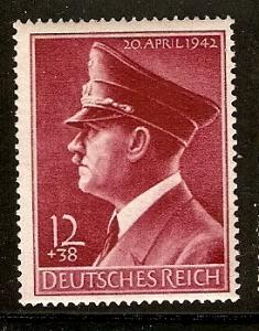 Germany B203 MNH 1942 Hitler's 53rd Birthday