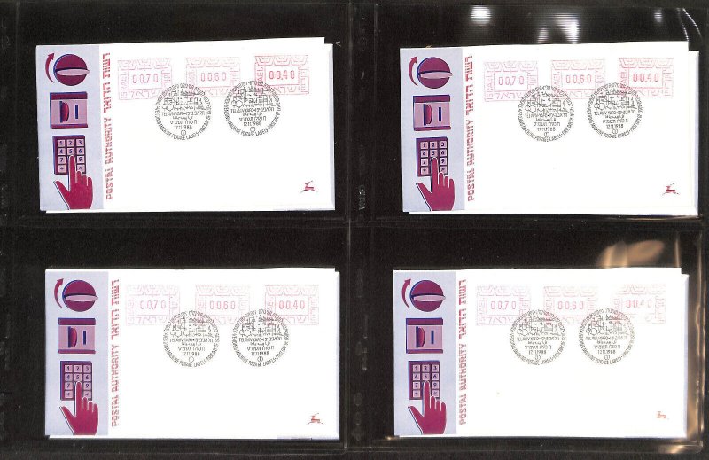 FRAMA Worldwide Covers Lot, FDC, Nice Collection of 135 From Around The World
