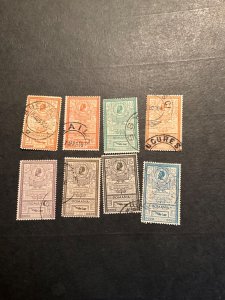 Romania Scott #166-72 used