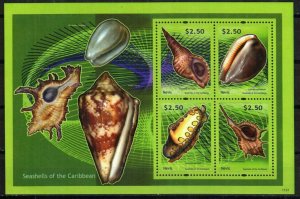 Nevis Stamp 1688  - Sea Shells