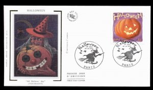 France 2001 Halloween FDC