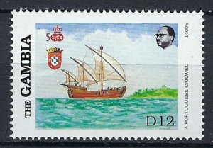 Gambia 795 MNH 1988 Ship (ak1029)