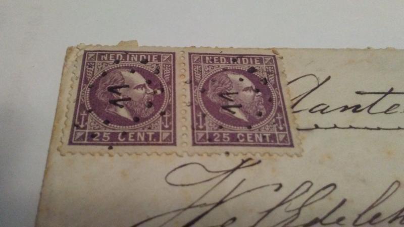 NETHERLANDS INDIES REGISTERED COVER 1880 $125