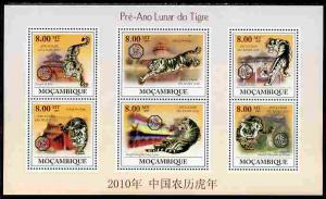 Mozambique 2009 Chinese New Year - Year of the Tiger perf...