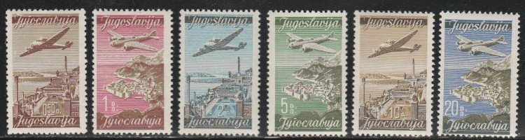 Yugoslavia #C17-C22 MNH Full Set of 6