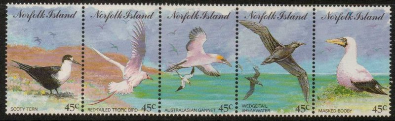 NORFOLK ISLAND SG575a 1994 SEA BIRDS MNH