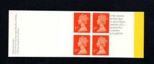 4x 1st NVI BARCODE BOOKLET TYPE 7(10)A MCC £50