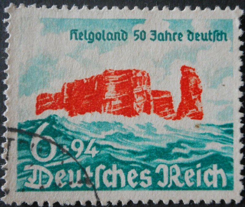 Germany 1940 Helgoland 50 years Michel 750 used