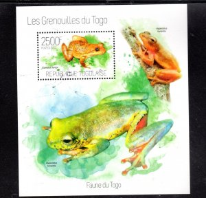 TOGO 2013 FROGS MINT VF NH O.G S/S (43 TO)a