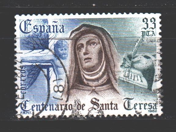 Spain. 1982. 2560. Theresa of Avila. USED.