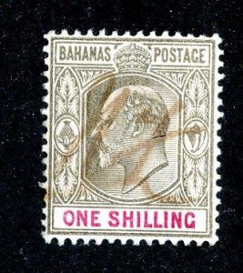 1902  Sc #41 used cv.$65 ( 682 Bahamas )