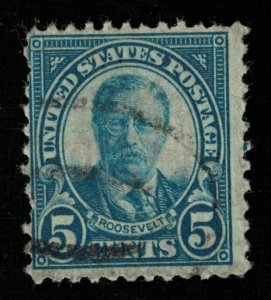 USA 1922 Theodore Roosevelt 5с (ТS-1872)