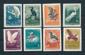 [108191] Hungary 1959 Birds vögel oiseaux Imperf. Set MNH