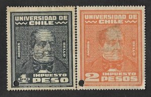 SD)1930 CHILE  FROM THE UNIVERSITY OF CHILE SERIES, ANDRES BELLO 1P &