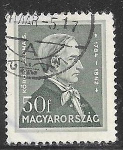 Hungary 478: 50f Alexander Csoma, used, VF