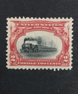 US #295 MINT OG NH VF/XF JUMBO $75 LOT #8445