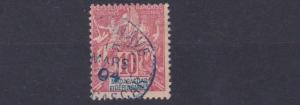 MADAGASCAR  1900 - 06    S G18  10C  ROSE RED  USED 