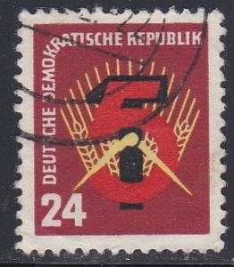 Germany DDR # 89, Five Year Plan, Used. 1/2 Cat.
