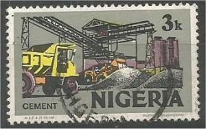 NIGERIA, 1973, used 3k, Cement, Scott 293