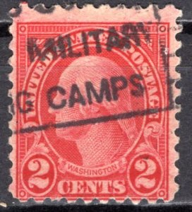 U.S.A.; 1924; Sc. # 583; Used  Perf. 10 P.C. Single Stamp