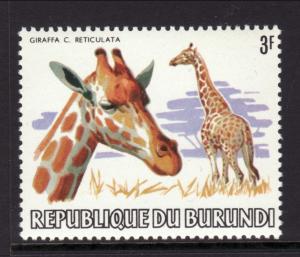 Burundi 590 Giraffe MNH VF