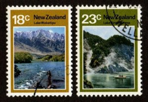 New Zealand #509-510 used