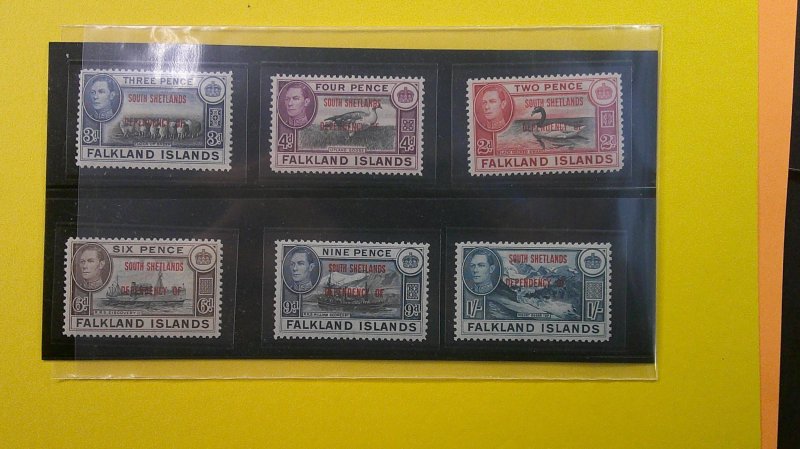 Falkland Island Deps. 1944 Scott# 5L1-5L8 complete MNH VF-XF set of 8