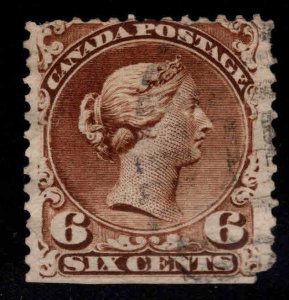 Canada Dominion Large Queen Scott 27 Used