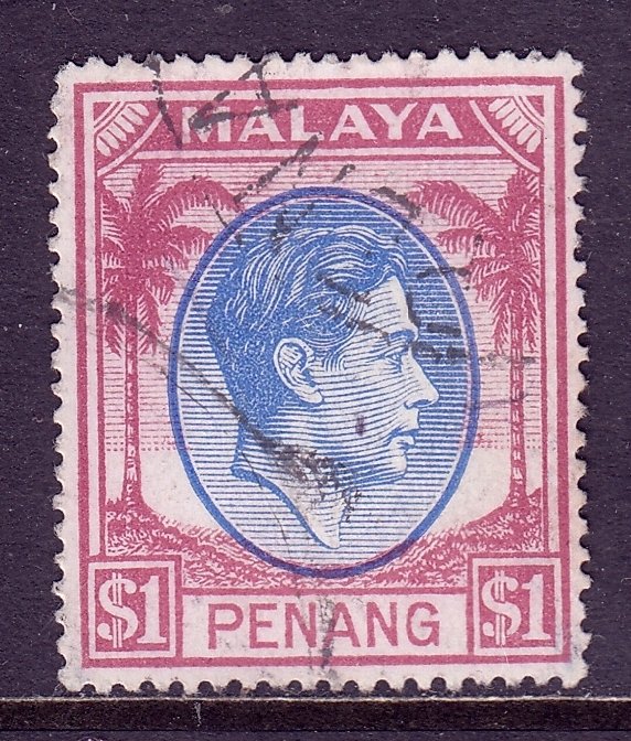 Malaya (Penang) - Scott #20 - Used - SCV $3.00