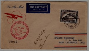 Germany/Brazil Zeppelin cover 18.5.30