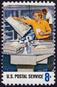 United States - Scott 1493 - Used - Worn Appearance