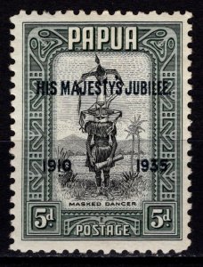 Papua 1935 George V Silver Jubilee, 5d [Unused]