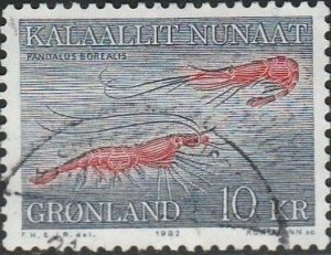 Greenland, #136 Used From 1981-86