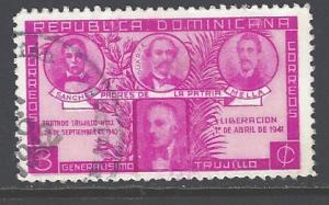 Dominican Republic Sc # 369 used (RS)