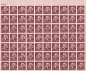 US Stamp - 1954 George Eastman - 70 Stamp Sheet - Scott #1062