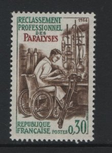 France   #1083  MNH  1964 rehabilitation of the handicapped