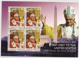 ANTIGUA SHEET POPE BENEDICT