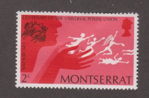 Montserrat 307 Centenary of Universal Postal Union 1974