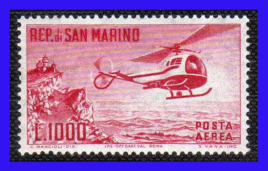 1961 - San Marino - Scott n C 117 - MNH - SM- 136 - 01