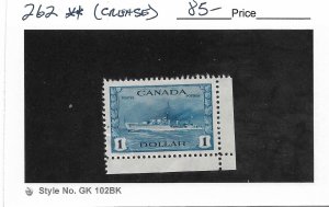 Canada: Sc # 262, MNH (crease) (59685)