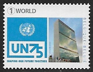 Belgium # 2911 - Anniversary of U.N. - MNH -  {A}