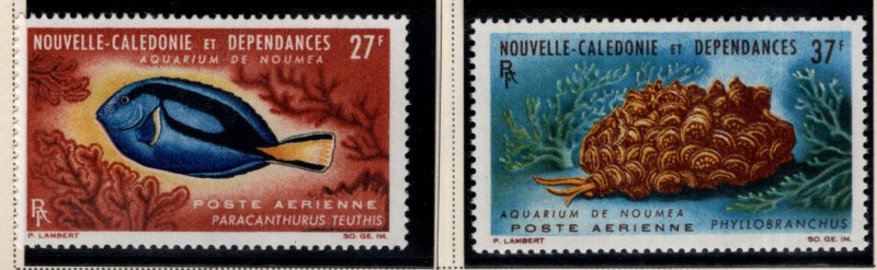 New Caledonia (NCE) Scott C36-C37 MNH** set