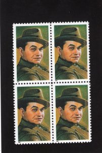 3446 Edward G Robinson, MNH blk/4