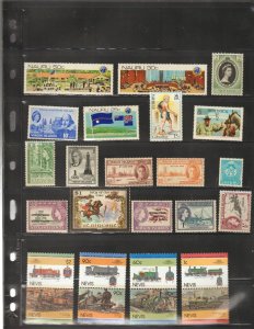 British Commonwealth Collection 74 stamps and 1 Souvenir Sheet VF MNH