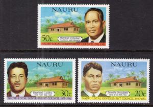 Nauru 224-226 MNH VF