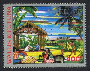 Wallis and Futuna Nativity Scene Airmail 1988 MNH SC#C161 SG#541 MI#561