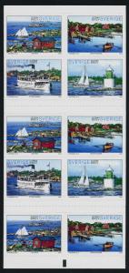 Sweden 2484e Booklet MNH Ships, Lighthouse